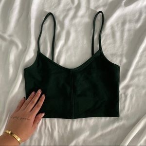 topshop strap crop